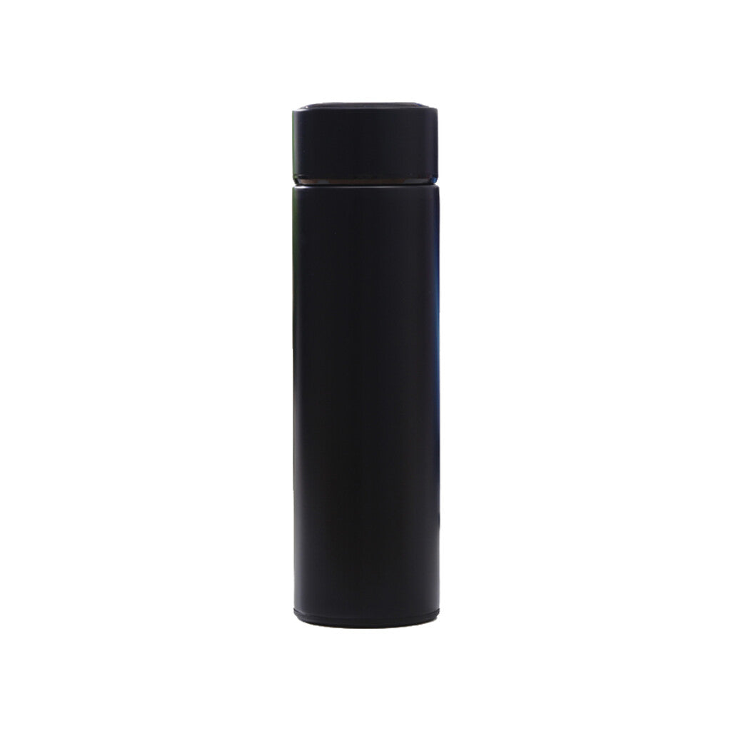 500ML Portable Smart Thermos Cup Black