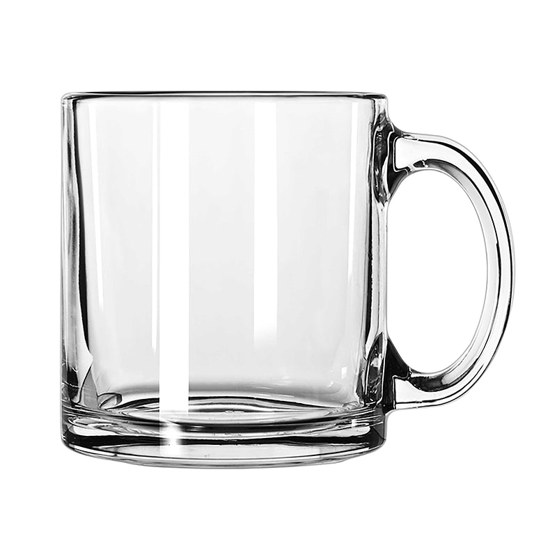 GLASS MUG - Customizable Glass Mug - 330 ML