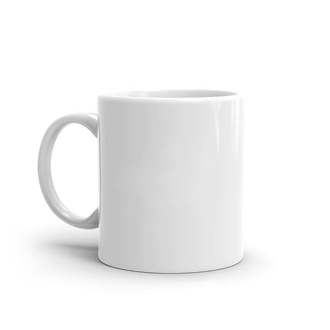 CERAMIC MUG - Customizable White Ceramic Mug - 350 ML