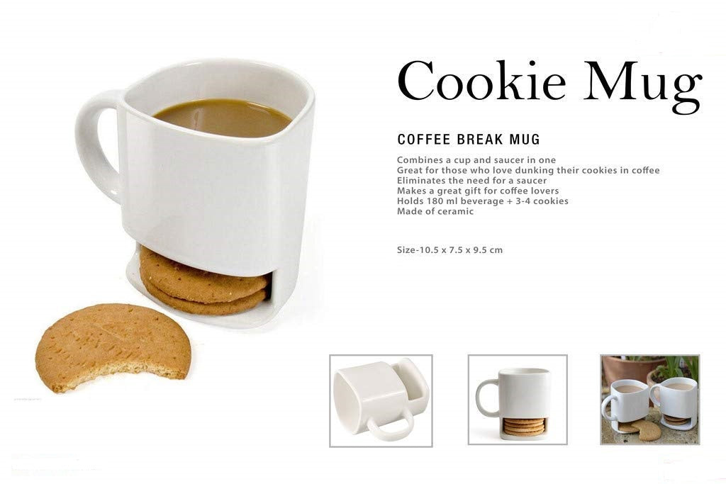 Ceramic Cookie Mug - 210 ML