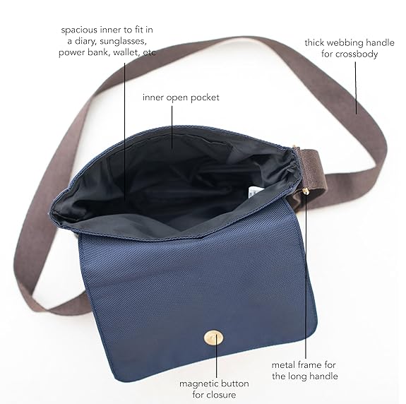 Turista - Crossbody Sling bag - Navy