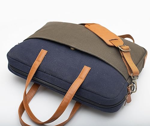 Oliver - Laptop Messenger Bag - Olive