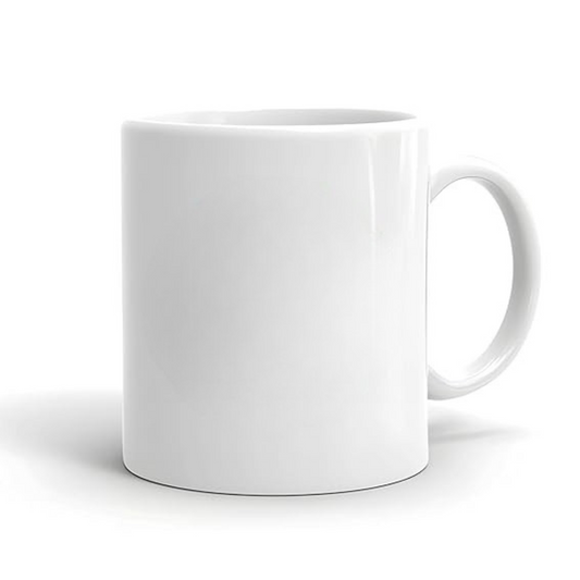 CERAMIC MUG - Customizable White Ceramic Mug - 350 ML