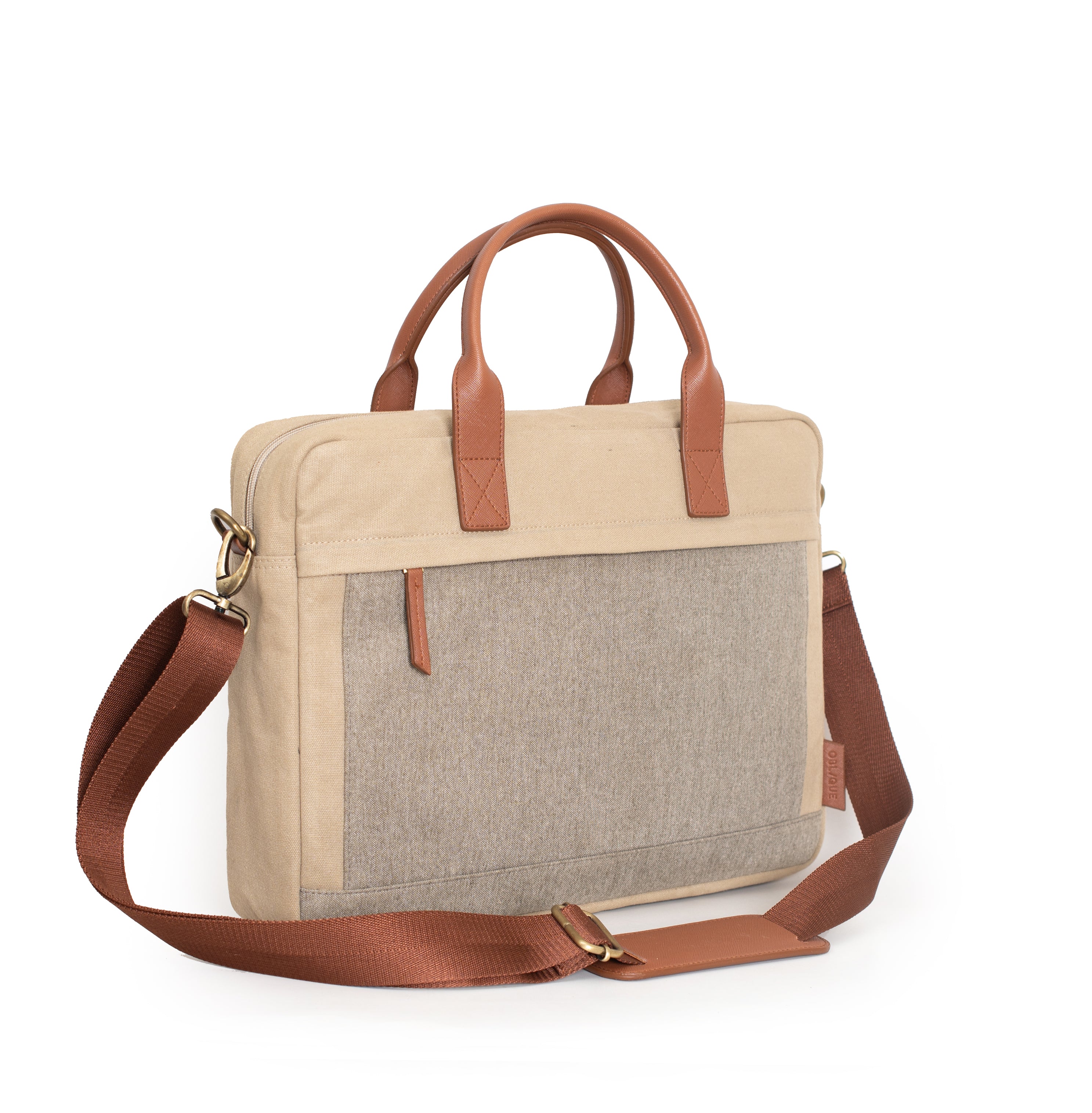 Trooper - Laptop Messenger bag - Beige