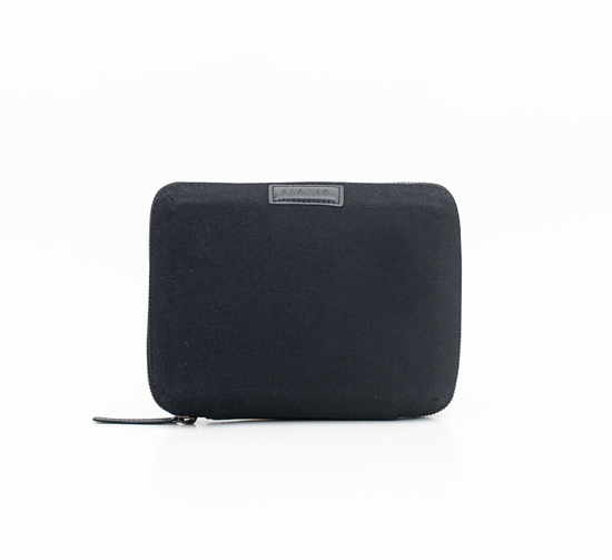 Ally canvas - Tech Pouch- Black