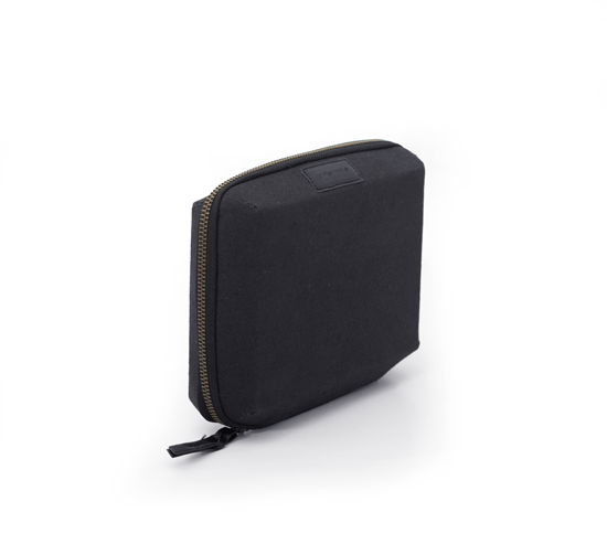 Ally canvas - Tech Pouch- Black