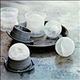 Ice Ball Moulds/Sphere Ice Moulds(2 Slow Melting Round Ice Molds)