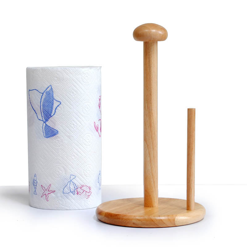 Wooden Paper Towel Holder