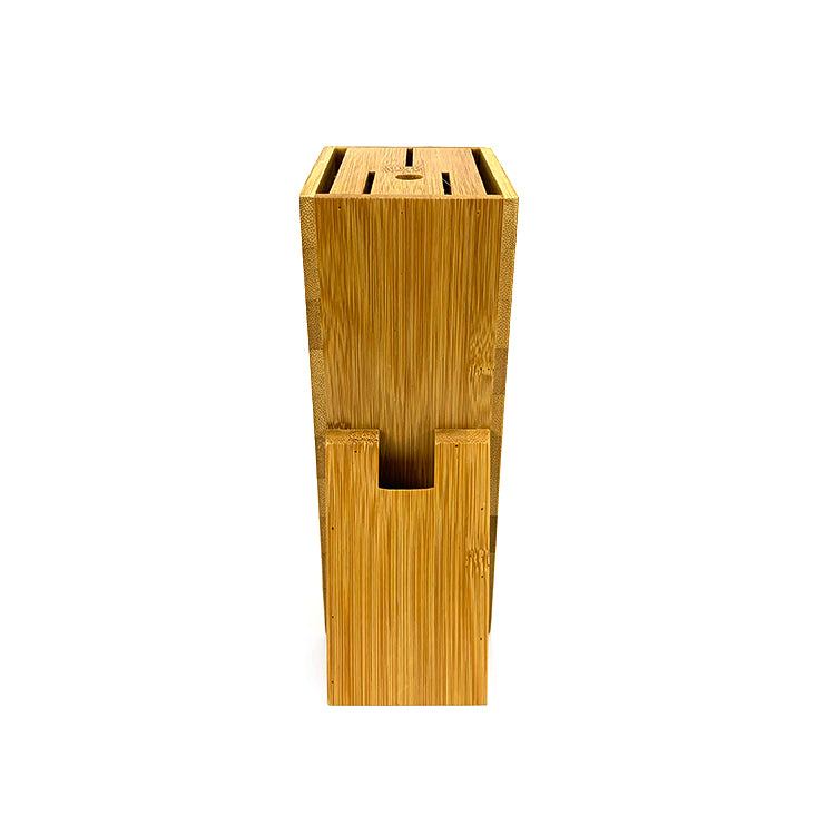 HYVLA Knife block, bamboo - IKEA